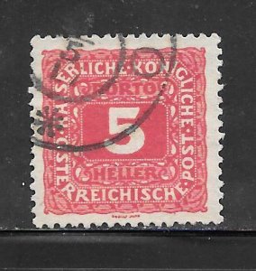 Austria #J49 Used Single