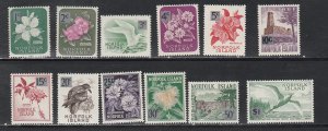 Norfolk Island # 71-82, Revalued Definitive Stamps,, Mint NH, 1/2 Cat.