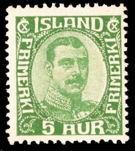 Iceland Scott 111 Mint never hinged.