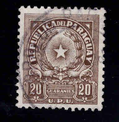 Paraguay Scott 656 Used wmk 347 RP 1963