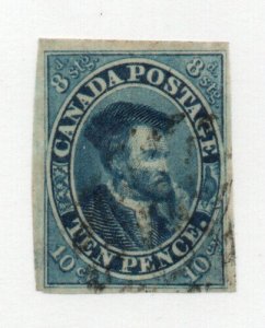 Canada - Unitrade# 7 Used / Thin paper / Beautiful stamp     -     Lot 0824049