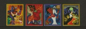 US Scotts #3939-42 Fine/Very Fine MNH Cat. Value $4.00            #fol