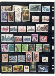 SOUTH AFRICA COLLECTION ON STOCK SHEET MINT/USED