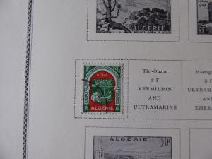 Algeria 1924-1971 Stamp Collection on Scott Specialty Album Pages