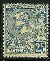 Monaco # 21, Mint  Hinged