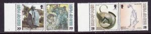 Isle of Man-Sc#558-61-unused NH set-Europa-Contemporary Art-1993-