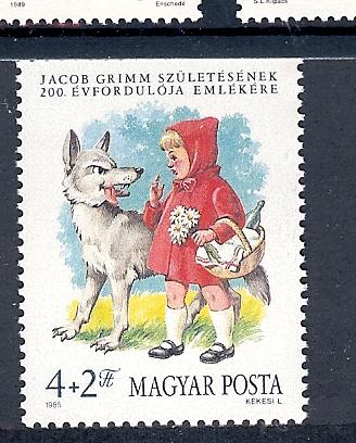 Hungary, B334, Fairy Tales Single,**MNH**