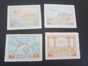 Greece 1926 Sc C1-4 set MH