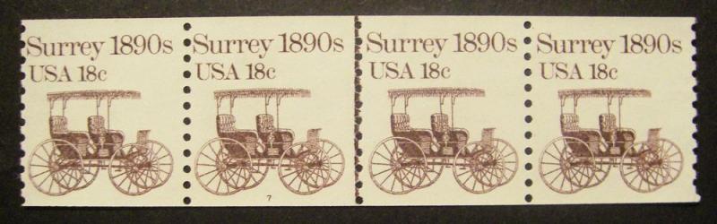 Scott 1907, 18 cent Surrey, PNC4, #7, MNH Beauty