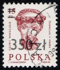 Poland #2954 Sculpture of Woman; CTO (0.25)