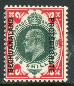 British Bechuanaland 1 Shilling KGV  Wmk CGVR Mint V640