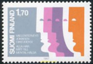 103188 MNH FINLANDIA 1987 90 ANIVERSARIO DE LA ASOCIACION FINLANDESA PARA LA ...