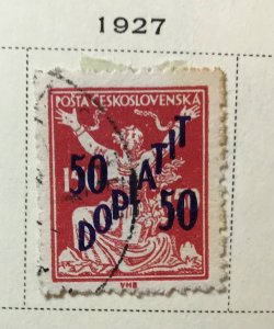 1927  50 DOPLATIT  50 stamp