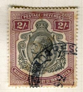 BRITISH KUT; TANGANYIKA 1927 GV issue fine used 2s. value