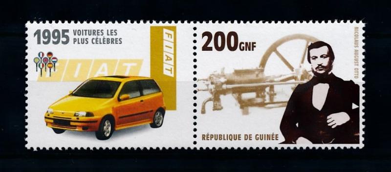 [76902] Guinea 2002 Invento Classic Car 1995 Fiat Punto 1.1 MNH