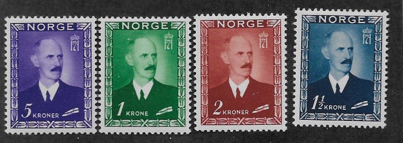 NORWAY SC# 275-8  FVF/MOG 1946