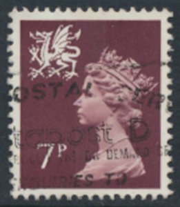 GB Wales  SG W23  SC# WMMH8 Used   see details  and scans    