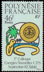 French Polynesia #366, Complete Set, 1982, Never Hinged