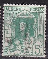 1926 Algeria Scott # 36 Street in Kasbah