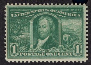 US #323 Fine/Very Fine, w/Original Gum. Never Hinged.