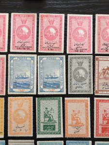 Vstamps,Middle East Stamps Collection, Worldwide, Old￼￼,38 Different,1persia