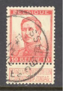 Belgium Sc # 103 used