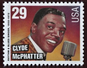 SCOTT 2726 CLYDE McPHATTER (OG/MNH)  MOUNTED  -.