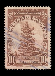 HONDURAS 1943 AIRMAIL STAMP. SCOTT: C133. USED.