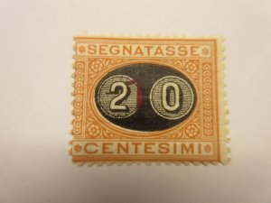 ITALY Scott J26, MINT LIGHTLY HINGED Lot14, Cat $525