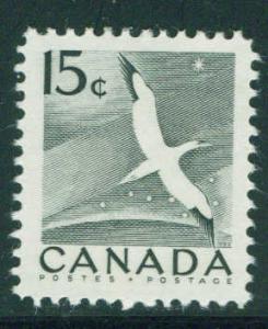 CANADA Scott 343 MH* 1954 Wildlife Gannet Bird stamp CV$1.25