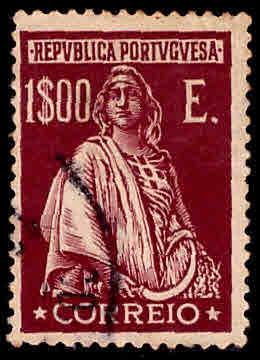 PORTUGAL Scott 414 Used Ceres stamp