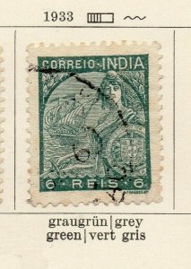 Portuguese India 1933 Early Issue Fine Used 6r. NW-172040