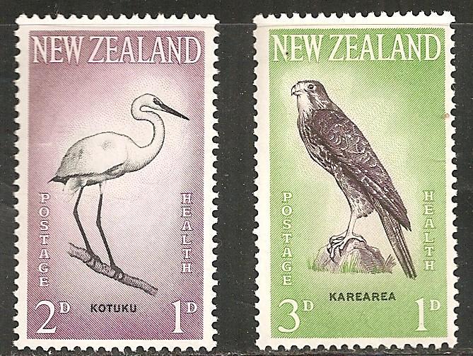 New Zealand B61-62 - MNH - Birds - scv $1.20