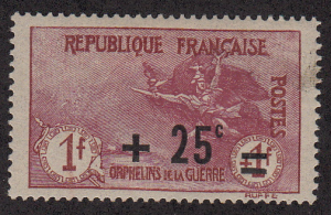 France - 1922 - Sc. B18 - MH