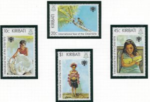 Kiribati 345-48 MNH 1979 International Year of the Child (ak3595)