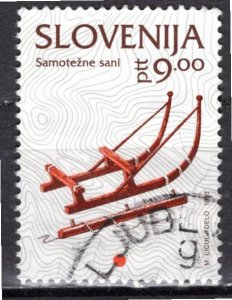 Slovenia 1993: Sc. # 159; Used Single Stamp