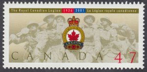 Canada - #1926 The Royal Canadian Legion - MNH