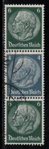 Germany Scott # 419 (2), 417, used, se-tenant, Mi # S218