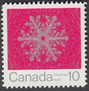 Canada - #556 Christmas Snowflake - MNH