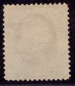US Stamp #182 1c Ultramarine Franklin USED SCV $6