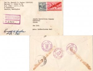 United States A.P.O.'s V-Mail 1943 [A.P.O. 7144] Assigned to A.P.O. 616 Camp ...