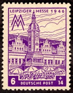 1946, Germany, 6+14pf, MH, Sc 14NB13b