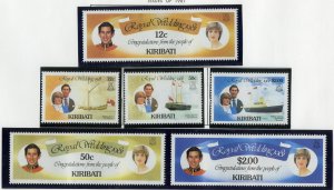 KIRIBATI 373-8 MH SCV $7.25 BIN $2.90 ROYALTY