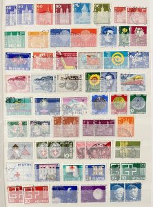 Switzerland Nice Mid Period Collection Used (Few 100) DA1387