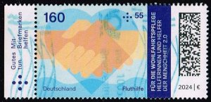 Germany 2024,Sc.#B1117 used Welfare: Flood Relief