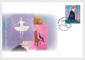 H01 Latvia 2019 Blind Talents - Painters  FDC