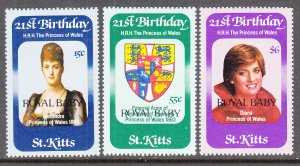 St Kitts 96-98 MNH VF