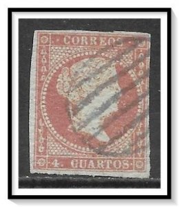 Spain #37 Isabella II Used