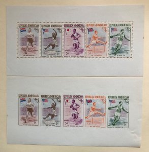 Olympics games SS imperf & perf.