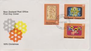 New Zealand 1976 Christmas Post Office First Day Cover